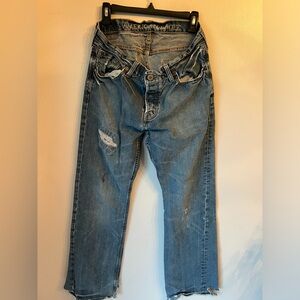 American eagle live your life jeans (farm guy addition)size 32x34